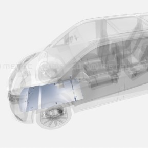 Skliplate MERCEDES-BENZ V-Klasse & VITO 14 - engine, AL 4x4
