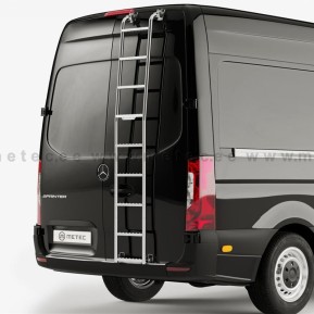 Takstige, Mercedes Benz Sprinter 18+, H1 roof, polert rustfri