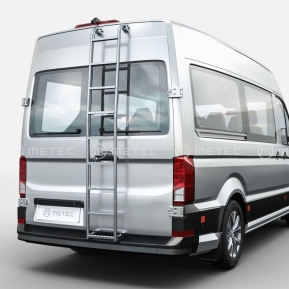 Takstige, MAN TGE/VW CRAFTER 17 - H2/H3 roof, polert rustfri