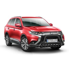 Frontbøyle, MITSUBISHI OUTLANDER 2018 -, d70mm, sort