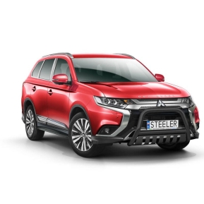 Frontbøyle, MITSUBISHI OUTLANDER 2018 -, d70mm, sort
