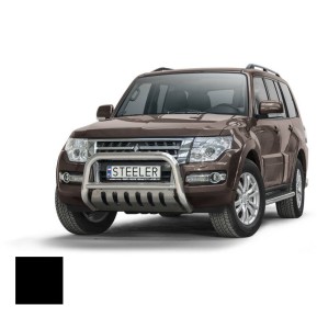 Frontbøyle, MITSUBISHI PAJERO 2007 - 2014 -, d70mm, sort