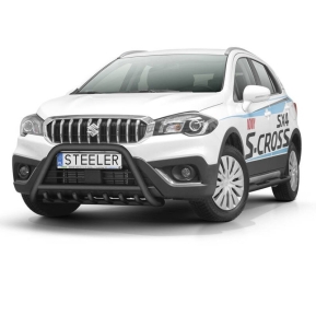 Frontbøyle, SUZUKI SX4 S-CROSS 2016 -, d60mm, sort