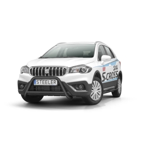 Frontbøyle, SUZUKI SX4 S-CROSS 2016 -, d60mm, sort