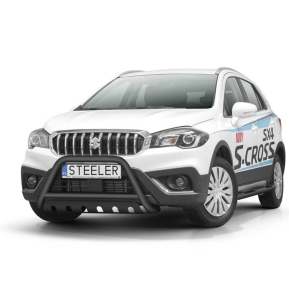 Frontbøyle, SUZUKI SX4 S-CROSS 2016 -, d60mm, sort