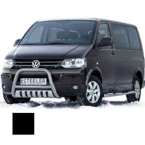 Frontbøyle, VW T5 2003 - 2010 - 2015, d70mm, sort