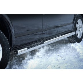 Stigtrinn m/step,VW T6/ T6.1 '15-, (3430mm) 76mm, rustfri