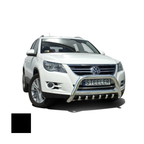 Frontbøyle, VW TIGUAN 2007 - 2011 - 2015, d70mm, sort