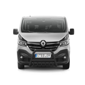 Frontbøyle, RENAULT TRAFIC 2019 -, d70mm, sort