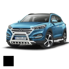 Frontbøyle, HYUNDAI TUCSON 2015 -, d70mm, sort