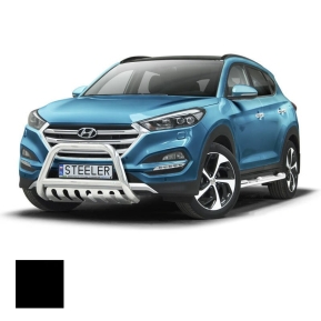 Frontbøyle, HYUNDAI TUCSON 2015 -, d70mm, sort