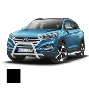 Frontbøyle, HYUNDAI TUCSON 2015 -, d70mm, sort