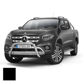 Frontbøyle, MERCEDES X-CLASS 2017 -, d70mm, sort