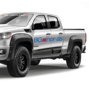 WARN FENDERFLARES CHEVY COLORADO 16+ SHORT BED