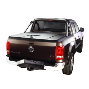 Deck-Cover, Amarok D/C '10-, ABS sleek, painted (H8W) w/rollbar (390200BH8W