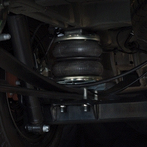 Auxiliary air suspension VW Crafter '18- (Air Master Comfort)