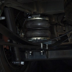 Auxiliary air suspension Nissan Navara D23 15+ (Air Master Basic)