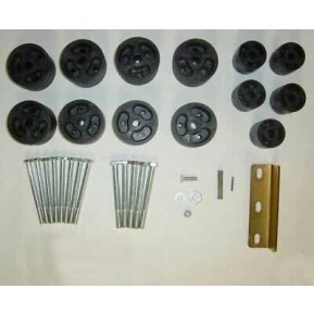 Bodylift, 3''/75mm, Jeep CJ '76-'86, Manual transmission, TÜV