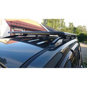 Plattform roof rack kit,svart,Mitsubishi Pajero V80,4d,1928x1236mm,SX001 fo