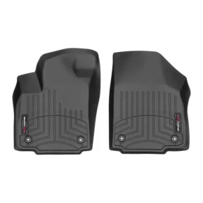 Mattesett, foran, gummi, VW Amarok 2010-2021, sort