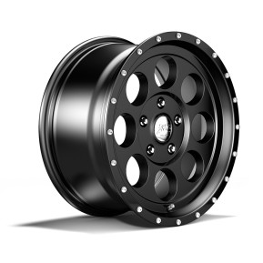 8,5x17  ET+32, black, TÜV godkjent opp til 35