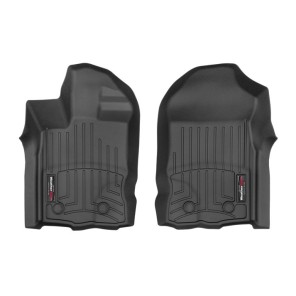 Mattesett, foran, gummi, Ford Ranger / VW Amarok '23-, sort