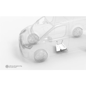 Skid plate, AdBlue, 5mm aluminium