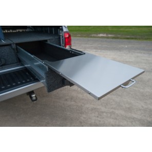 TABLE - SLIDE OUT, STAINLESS STEEL, SUITS 1355 & 945 ROLLER DRAWER