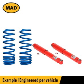MAD fjærer og støtdempere til VW Transporter '03-24' (bak) 600kg
