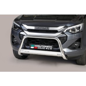 Frontbøyle, Isuzu D-Max  '24-, 63 mm, polert rustfri