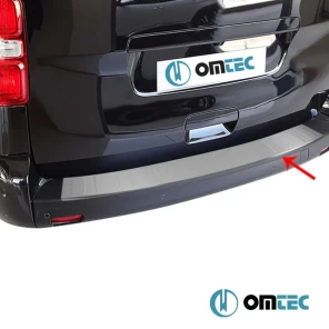 Lastebeskyttelse på bakre støtfanger Citroen Berlingo '19- (rustfritt)