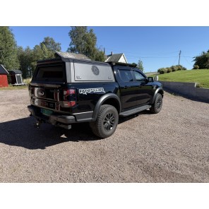 Aluminium topp, Ford Ranger '23- DC (sort)