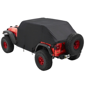 Trail Cover Trektop & No Top Black 4 Door JK/JL