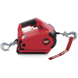WARN PullzAll hoist/winch, 24VDC, 454kg., Re-chargeable 230VAC