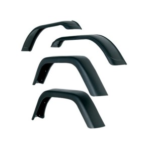 Fender,ABS plast, 4pc, Jeep CJ, 76-86, 17,5 cm