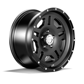 8,5x17 Wheel  ET+10, black, TÜV godkjent opp til 35