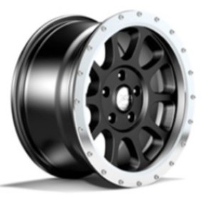 WR10, 1450 serie wheel ring, 17, aluminium raw