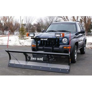 6' 8 (203cm) Polycarbonate Blade with Steel Cutting Edge, 22-Serie plow