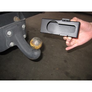 Hitch adapter 50mm towball for winches