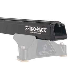 Rhino Rack Heavy duty bar, black 1375 mm