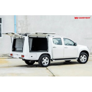 Tradesman Service Body, Isuzu D-Max '12-, D/C, White (877)