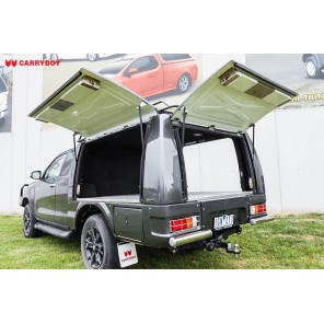 Tradesman Service Body, Nissan Navara NP300 '15-, Ex/Cab, White (QM1)