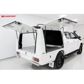 Tradesman Service Body, Toyota Hilux '16-, D/C, White (040)