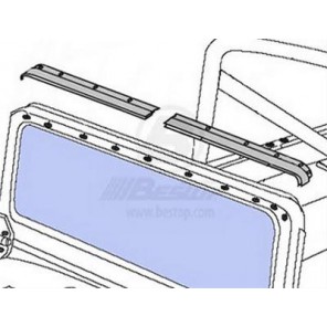 Skinne til frontrute for bikinitopp