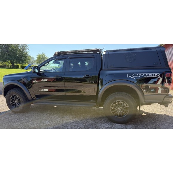 Aluminium topp, Ford Ranger '23- DC (sort)